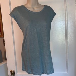Tahari Linen Top